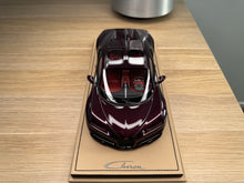 Load image into Gallery viewer, Bugatti Chiron Sky View - Red Carbon / Black - 1:18
