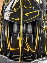 Load image into Gallery viewer, Bugatti Divo - Black with Gold Stripes - 1:18