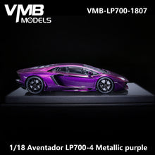 Load image into Gallery viewer, Lamborghini Aventador LP700-4 - Metallic Purple - 1:18