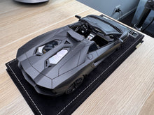 Load image into Gallery viewer, Lamborghini Aventador LP700-4 Roadster - Matte Black - 1:18