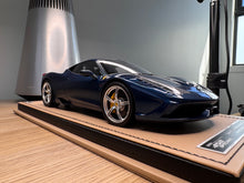Load image into Gallery viewer, Ferrari 458 Speciale - Blue Tour de France 1 of 1 - 1:18