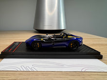 Load image into Gallery viewer, Ferrari Monza SP2 - Blu Viery - New Black Daytona - 1:43