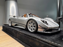 Load image into Gallery viewer, Pagani Zonda Cinque Roadster - Silver - 1:18
