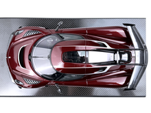 Load image into Gallery viewer, Koenigsegg Jesko 7272 Falcon PMC Special Project - red tinted carbon - 1:18