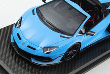 Load image into Gallery viewer, Lamborghini Aventador SVJ Roadster - anniversary blue - 1:18
