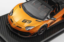 Load image into Gallery viewer, Lamborghini Aventador SVJ Roadster 63 - pearl orange - 1:18