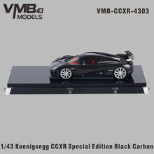 Load image into Gallery viewer, Koenigsegg CCXR Special Edition - Black Carbon - 1:43