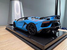 Load image into Gallery viewer, Lamborghini Aventador SVJ - Blu Seiler - 1:18