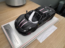Load image into Gallery viewer, Ferrari 488 Pista Spider - Nero Opaco - 1:18