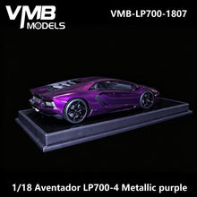 Load image into Gallery viewer, Lamborghini Aventador LP700-4 - Metallic Purple - 1:18