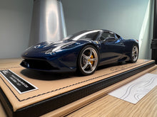 Load image into Gallery viewer, Ferrari 458 Speciale - Blue Tour de France 1 of 1 - 1:18