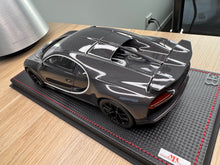 Load image into Gallery viewer, Bugatti Chiron Sport - Grey Carbon with Gris Rafale Frame - 1:18