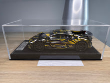 Load image into Gallery viewer, Bugatti Divo - Black with Gold Stripes - 1:18