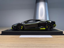 Load image into Gallery viewer, Lamborghini Revuelto - Grigio Telesto with Nero Noctis / Verde Scandal Livery - 1:18