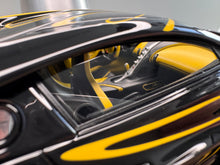 Load image into Gallery viewer, Bugatti Divo - Black with Gold Stripes - 1:18