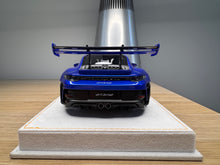 Load image into Gallery viewer, Porsche 911 992 GT3RS - Metallic Blue - 1:18