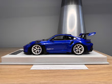 Load image into Gallery viewer, Porsche 911 992 GT3RS - Metallic Blue - 1:18