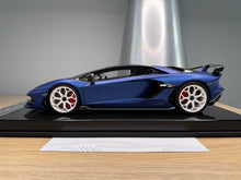 Load image into Gallery viewer, Lamborghini Aventador SVJ - Blu Emera - 1:18