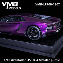 Load image into Gallery viewer, Lamborghini Aventador LP700-4 - Metallic Purple - 1:18