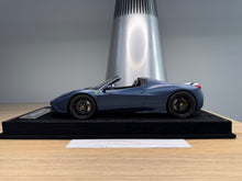 Load image into Gallery viewer, Ferrari 458 Speciale Aperta - Abu Dhabi Blue matte - 1:18
