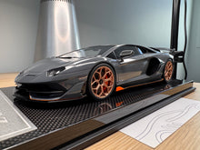 Load image into Gallery viewer, Lamborghini Aventador SVJ - Grigio Telesto - 1:18
