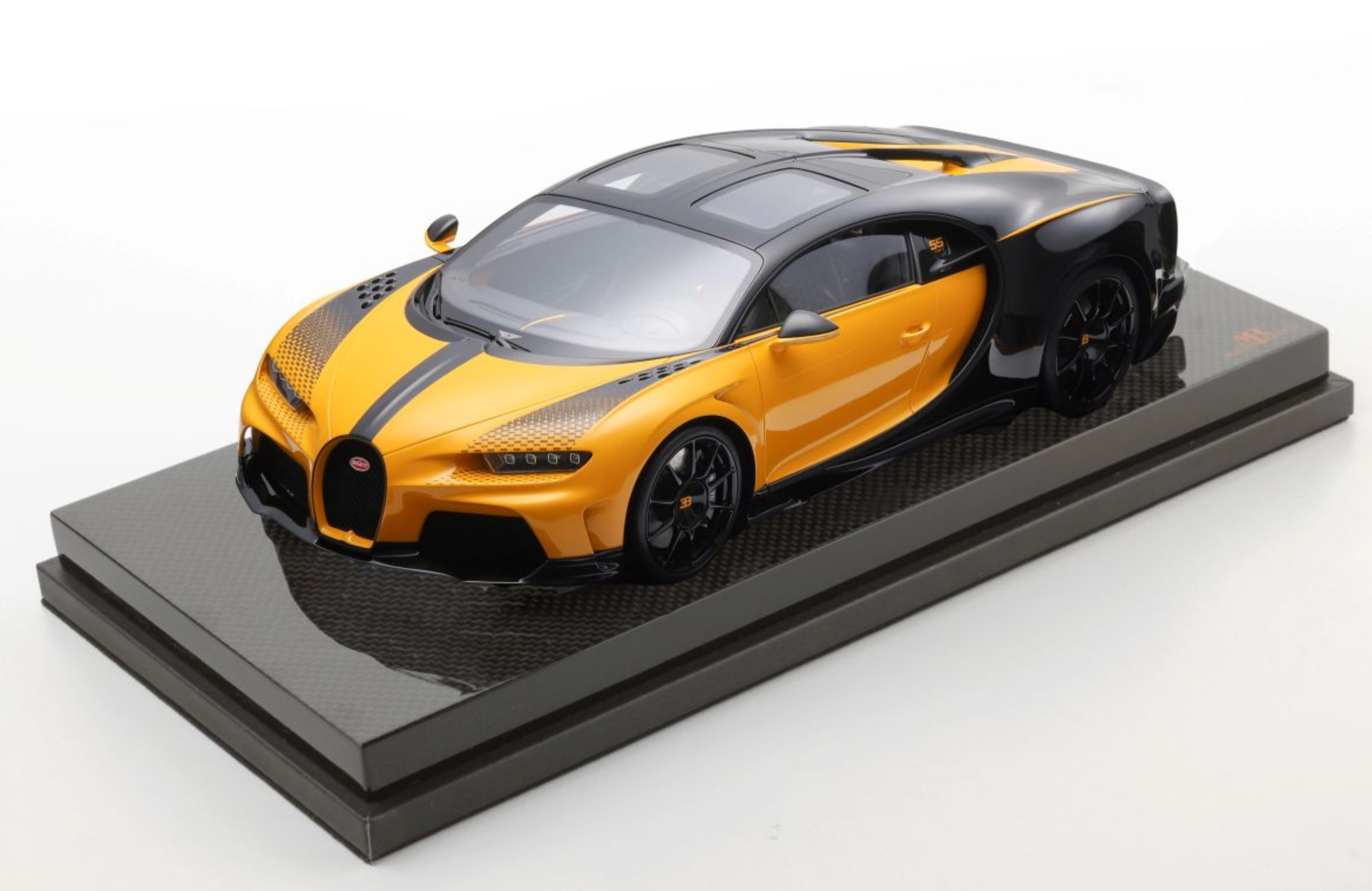 Bugatti Chiron Super Sport - Nocturne / Yellow - 1:18