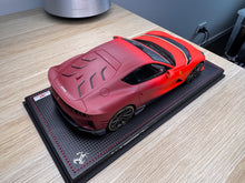Load image into Gallery viewer, Ferrari 812 Competizione - Rosso F1 matte fading to Rosso GP1000 LE49 - 1:18