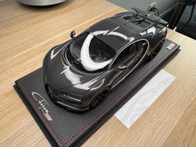 Load image into Gallery viewer, Bugatti Chiron Sport - Grey Carbon with Gris Rafale Frame - 1:18