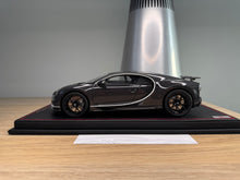 Load image into Gallery viewer, Bugatti Chiron Sport - Grey Carbon with Gris Rafale Frame - 1:18