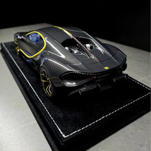 Load image into Gallery viewer, Bugatti Tourbillon - Black Carbon / Gold - 1:18