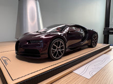 Load image into Gallery viewer, Bugatti Chiron Sky View - Red Carbon / Black - 1:18