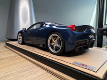 Load image into Gallery viewer, Ferrari 458 Speciale - Blue Tour de France 1 of 1 - 1:18