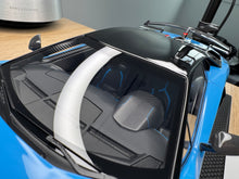 Load image into Gallery viewer, Lamborghini Aventador SVJ - Azzurro Flake / Red Stripe - 1:18