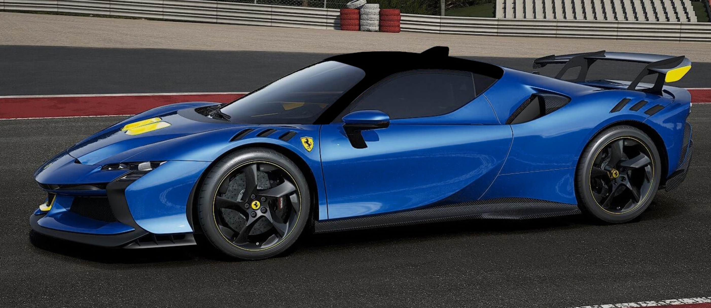 Ferrari SF90 XX Stradale - Azzurro Dino - 1:18