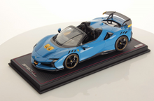 Load image into Gallery viewer, Ferrari SF90 XX Spider - Azzurro Dino - 1:18