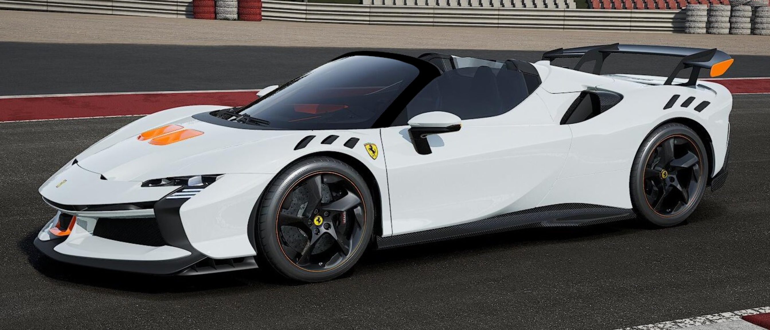 Ferrari SF90 XX Spider - Bianco Artico - 1:18