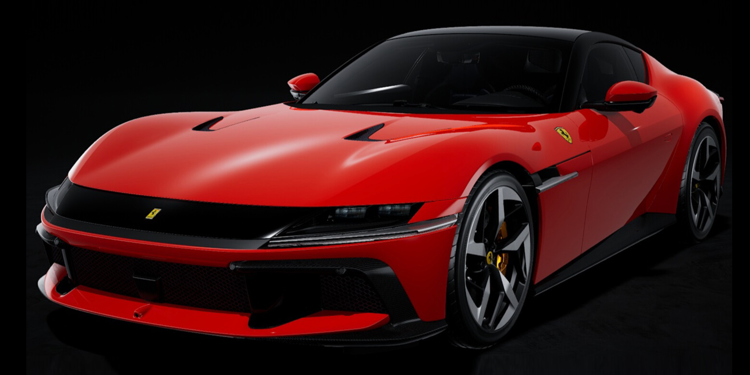 Ferrari 12 Cilindri - Rosso Corsa - 1:18