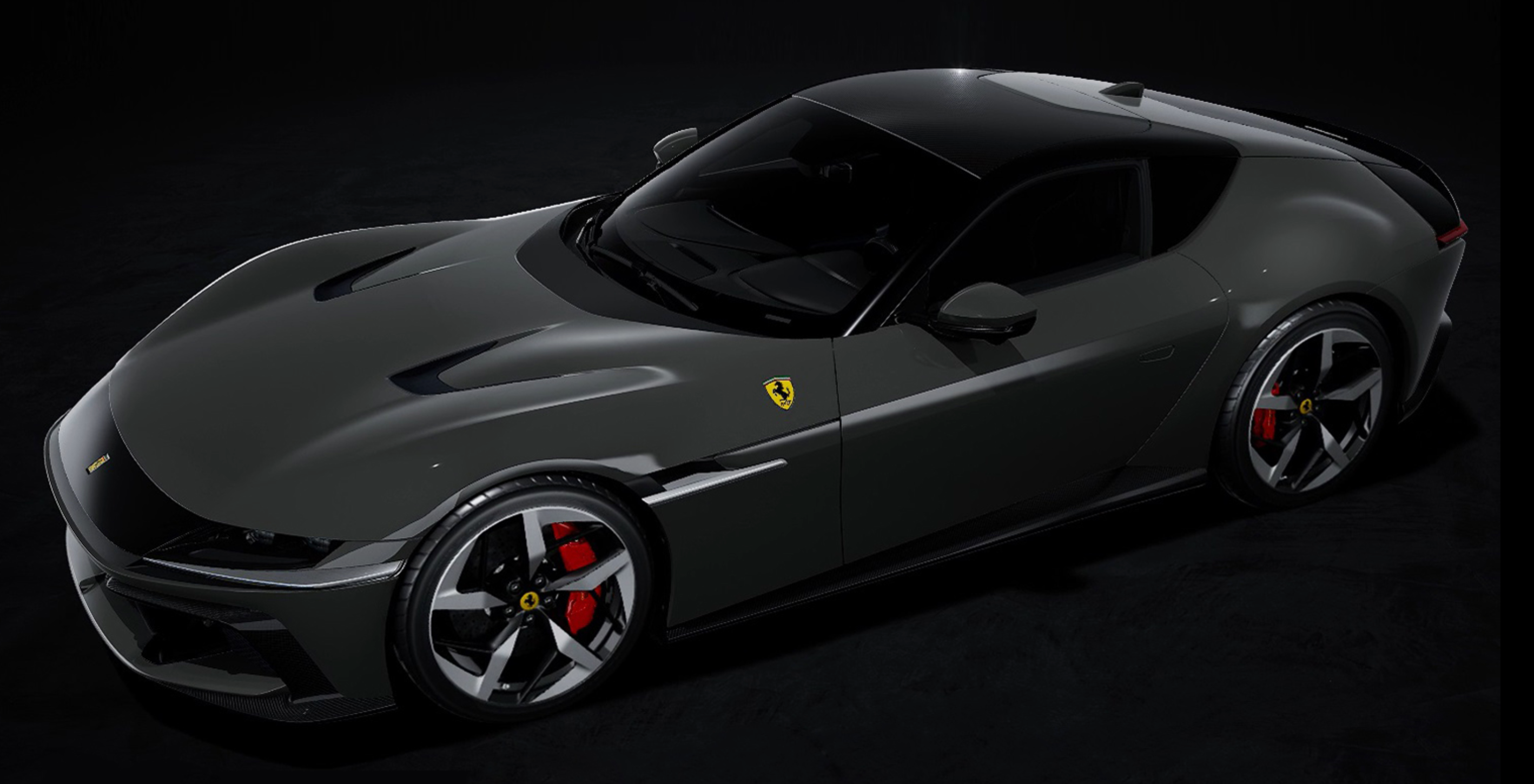 Ferrari 12 Cilindri - Grigio Scuro LE49 - 1:18