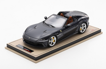 Load image into Gallery viewer, Ferrari 12 Cilindri Spider - Blu Pozzi LE49 - 1:18