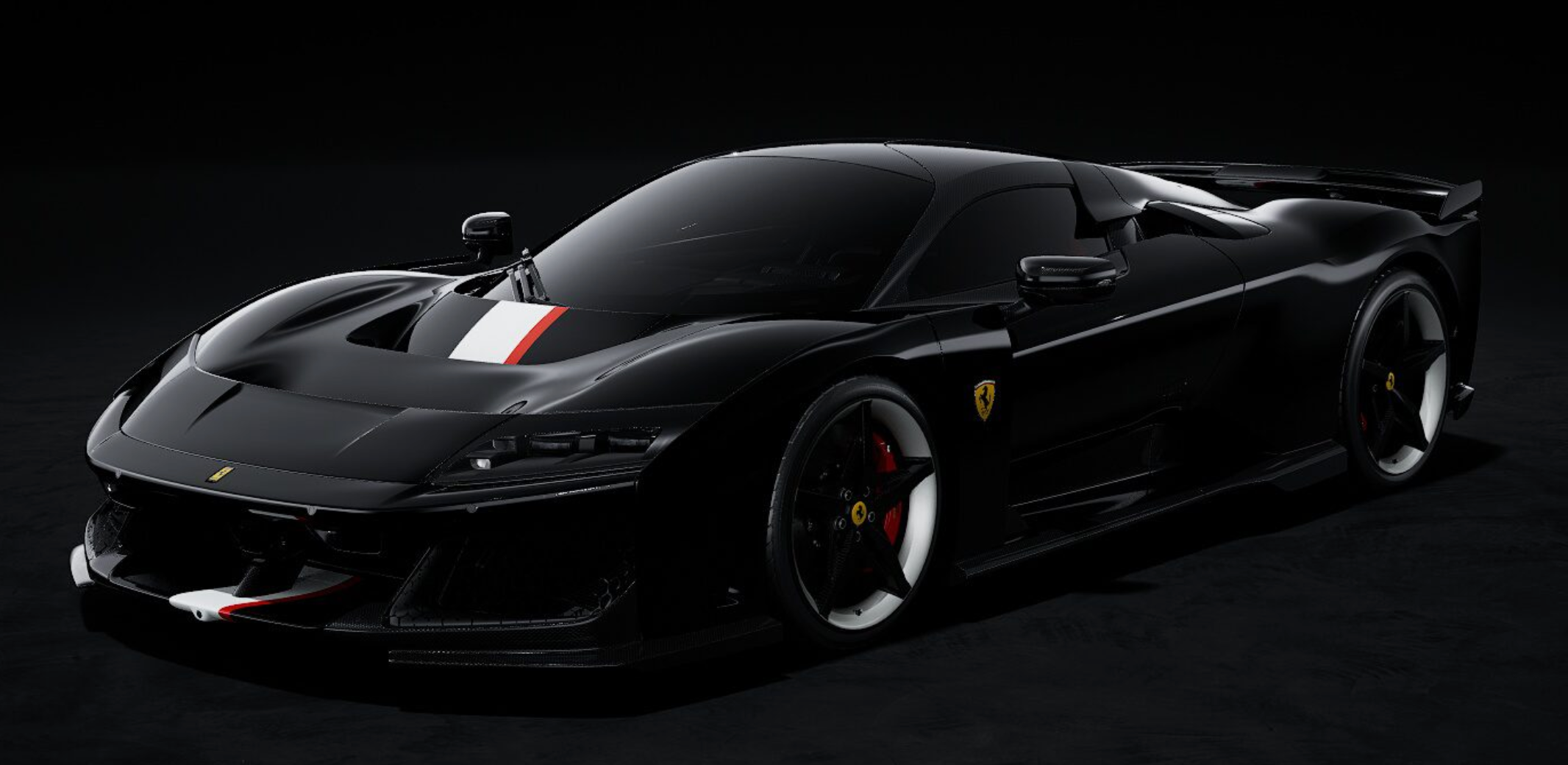 Ferrari F80 - Nero Daytona with livery LE49 - 1:18