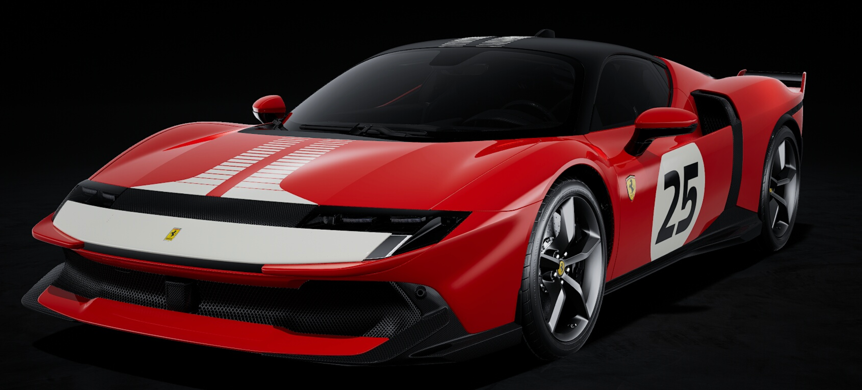 Ferrari 849 Testarossa - Rosso Fiammante Assetto Fiorano - 1:18