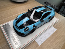 Load image into Gallery viewer, Porsche 911 GT2RSMR - Gulf Blue - 1:18
