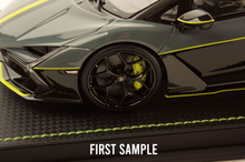 Load image into Gallery viewer, Lamborghini Revuelto - Grigio Telesto with Nero Noctis / Verde Scandal Livery - 1:18