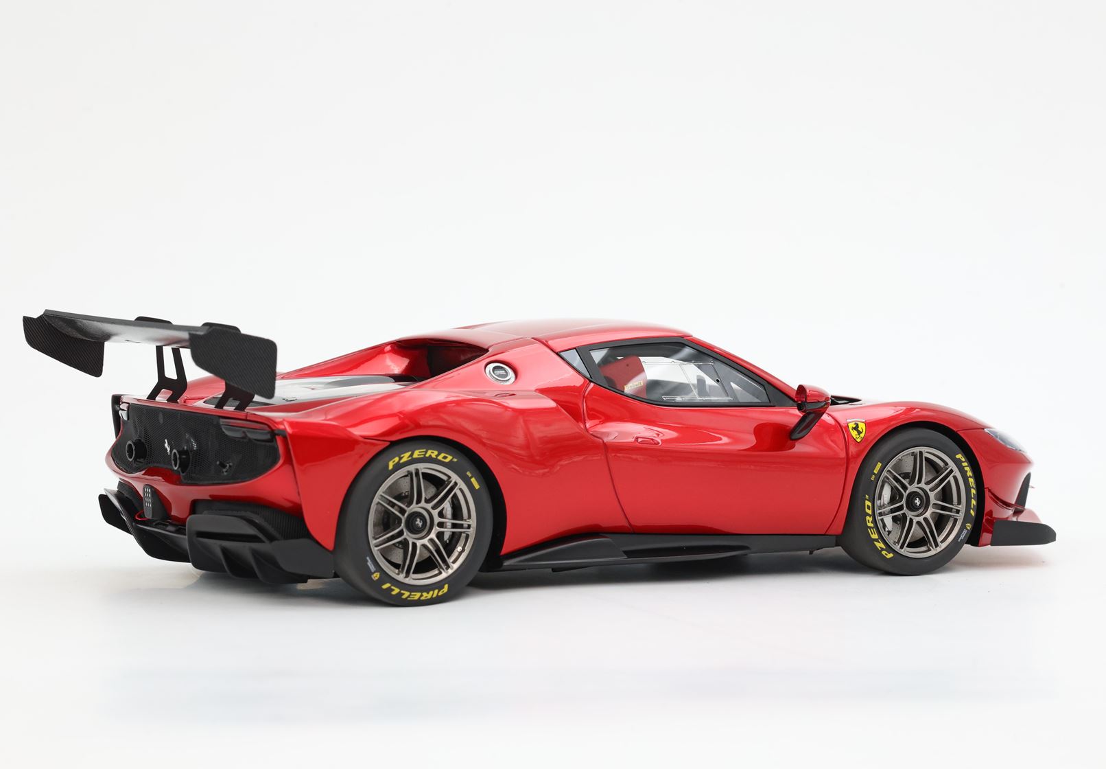 Ferrari 296 Challenge - Rosso Fuoco - 1:18