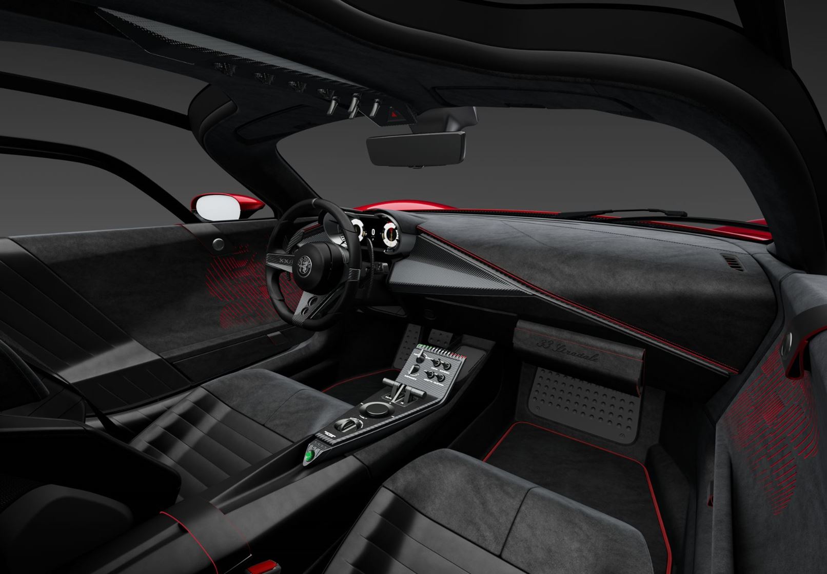 Alfa Romeo 33 Stradale - Rosso Alfa - 1:18