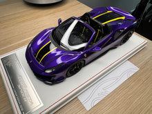 Load image into Gallery viewer, Ferrari 488 Pista Spider - Violetto Dino - 1:18

