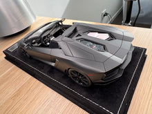 Load image into Gallery viewer, Lamborghini Aventador LP700-4 Roadster - Matte Black - 1:18
