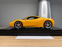 Load image into Gallery viewer, Ferrari 458 Speciale - Giallo Modena Limited Edition 1 of 1 - 1:18
