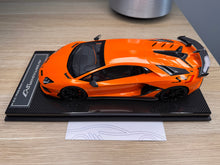 Load image into Gallery viewer, Lamborghini Aventador SVJ - Arancio Atlas - 1:18
