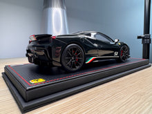 Load image into Gallery viewer, Ferrari 488 Pista Piloti - Nero Daytona with WEC decals - 1:18
